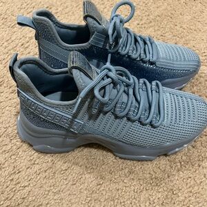 Maxima Light Blue Fabric Detail